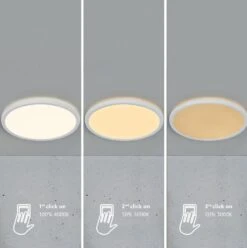 LED Deckenlampe Weiß Nordlux Oja 42 IP20 2100lm 2700K Stepdimmer -Beleuchtung oja moodmaker white white 1