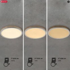 Nordlux OJA 42 IP20 LED Deckenleuchte Weiß, Weiß 2100lm 42,4x42,4x2,3cm 12 Nordlux OJA 42 IP20 LED Deckenleuchte Weiß, Weiß 2100lm 42,4x42,4x2,3cm -Beleuchtung oja moodmaker white 1