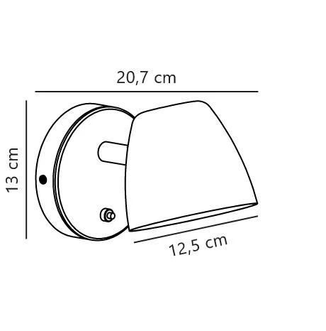 Nordlux THEO Wandleuchte Schwarz Holz GU10 Mit Schalter 20,7x13x13cm 6 Nordlux THEO Wandleuchte Schwarz Holz GU10 Mit Schalter 20,7x13x13cm – Bild 4