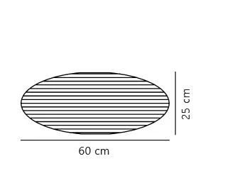 Nordlux Villo 60 Lampenschirm Blau Ohne Fassung 4 Nordlux Villo 60 Lampenschirm Blau Ohne Fassung – Bild 2